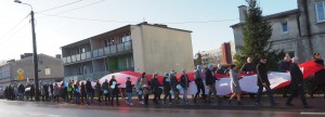 bĹÄkitny marsz ulicami Radzynia